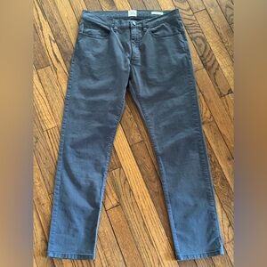 FLINT AND TINDER 5-Pocket Slim Fit Chino Pants - Dark Gray 
Men’s 31x30